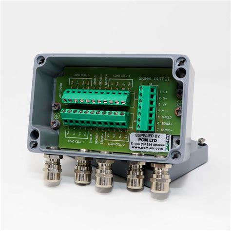 analog signal junction box|toledo load cell junction box.